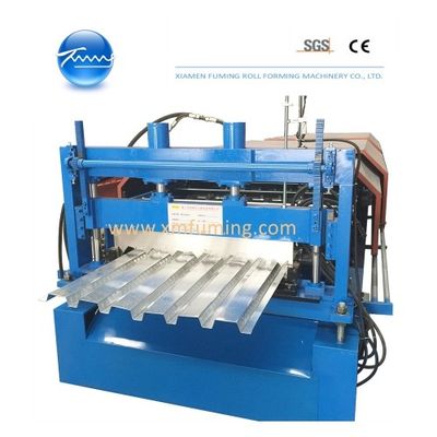 Profile Steel Floor Decking Roll Forming Machine Automatic Device