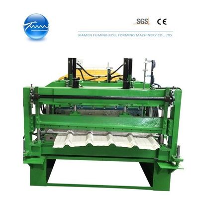 Profile Metal Sheet Roof Tile Roll Forming Machine 380V / 50HZ Customized
