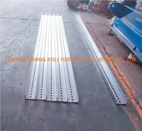 CU Purlin Roll Former Equipment Automatic With Hydraulic Cutting System