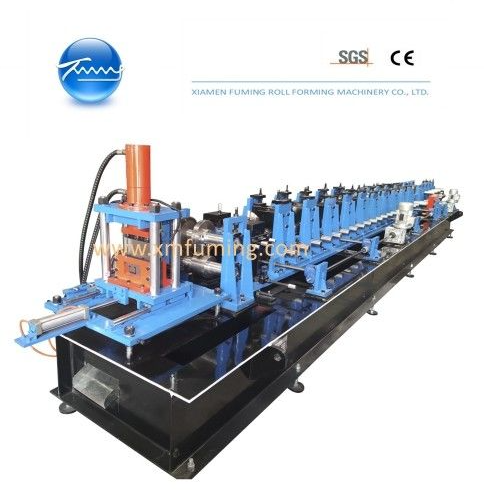 CU Purlin Roll Former Equipment Automatic With Hydraulic Cutting System