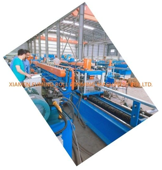 Precise C Purlin Roll Former PLC Control Purlin Roll Forming Line