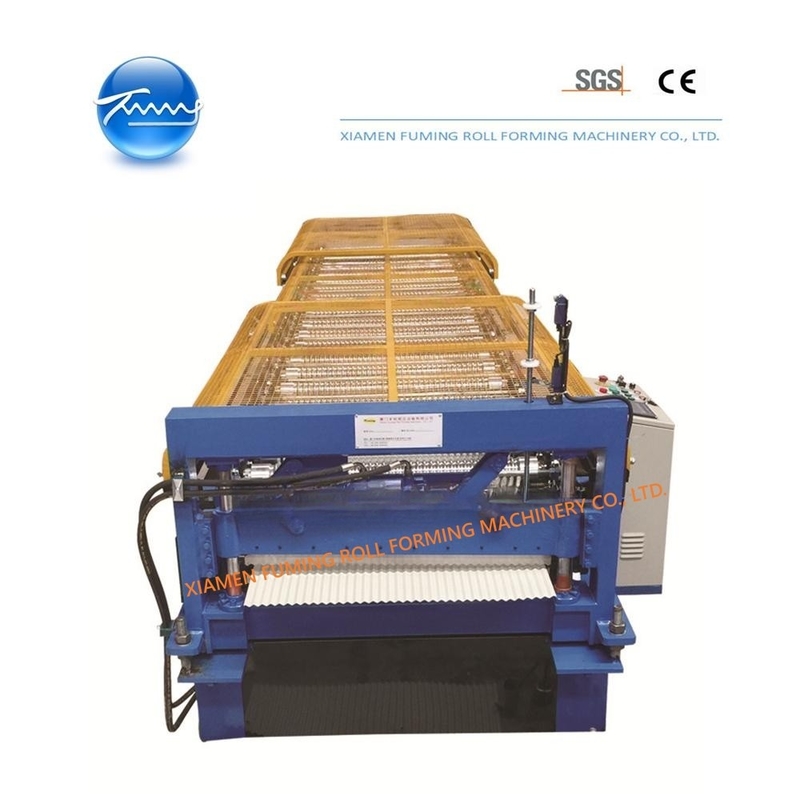 Automatic Corrugated Roll Forming Machine 5.5KW Corrugated Roll Former