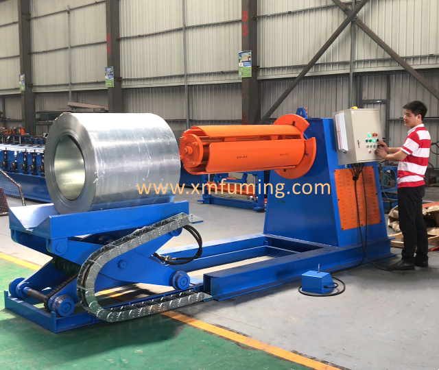 5 Tons Uncoiler with Coil Car
