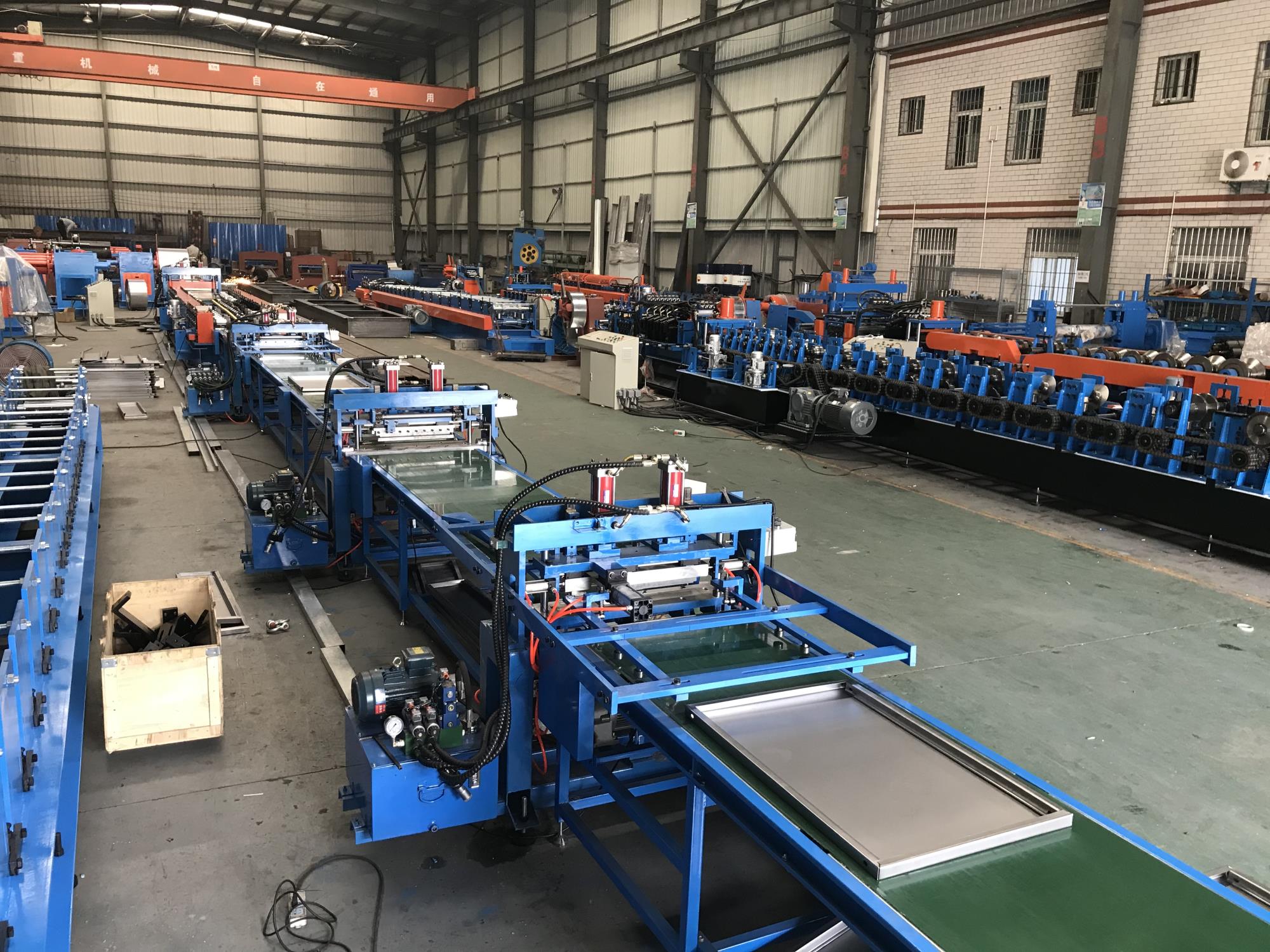 2012-05 Roll Forming Machine for Shelf Panel