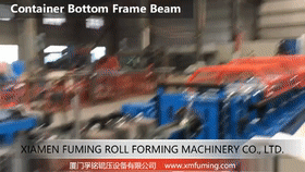 1808-06 Roll Forming Machine for Container Bottom Frame Beam