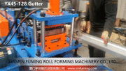 2112-03 Roll Forming Machine for YX45-128 Gutter Profile