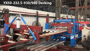 2001-04 Roll Forming Machine for YX50-232.5-930/960 Decking Profile