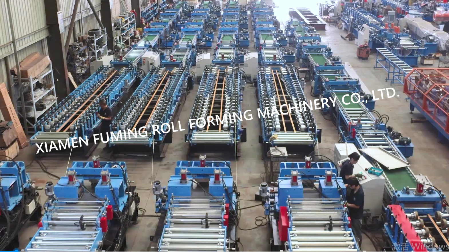 Roll Forming Machine for Shelf Panel-5 Lines