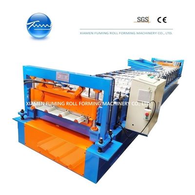 11KW Sheet Roof Panel Roll Forming Machine Precision Industrial