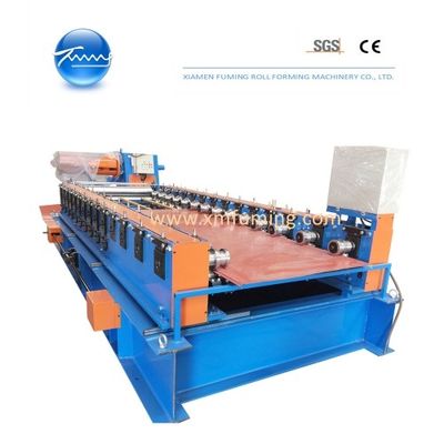 Custom 7.5KW Sandwich Panel Roll Forming Machine High Precision Cutting
