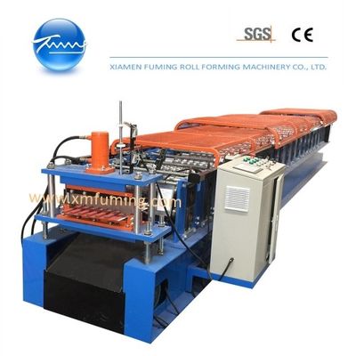 5.5KW Shutter Roll Forming Machine PLC Control For Door Frame Profile