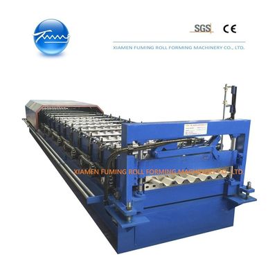 Industrial Roof Panel Roll Former PPGI 7.5KW Roofing Sheet Forming Machine
