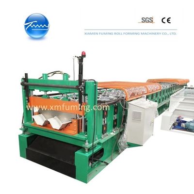 Profile Metal Roofing Roll Former Automatic Boltless Roof Panel Forming Machine