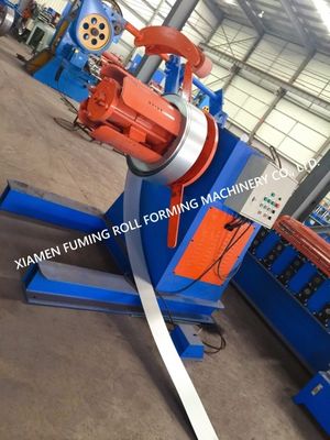 Customized Coil Decoiler Machine Powerful Motor Driving Uncoiler