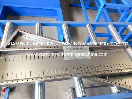 Auto Stainless Steel Racking Roll Forming Machine Fast Speed Precision