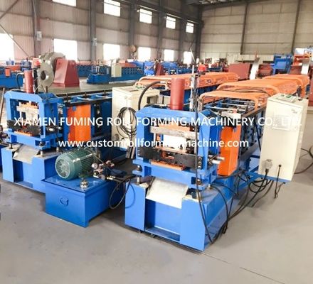 Custom Box Beam Racking Roll Forming Machine PLC Controlled System