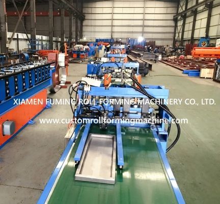 Shelf Racking Roll Forming Line Machine Powerful Metal Roll Forming Systems