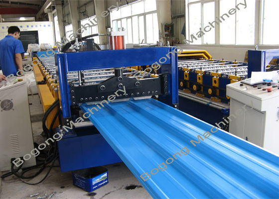 Color Steel Metal Roofing Sheet Roll Forming Machine China Supplier