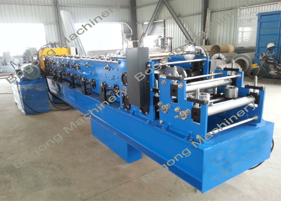 Steel Blade C Purlin Forming Machine High Speed With PLC Touch Screen