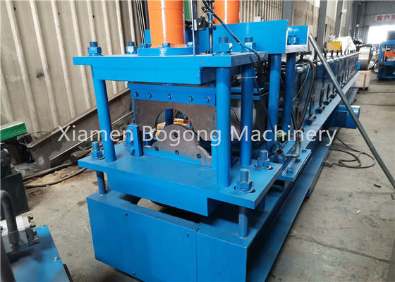 Roof Metal Ridge Cap Roll Forming Machine 18 Stations Roll Forming