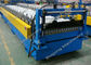 Durable Corrugated Roof Panel Roll Forming Machine Large Scale Hydraulic Cutting
